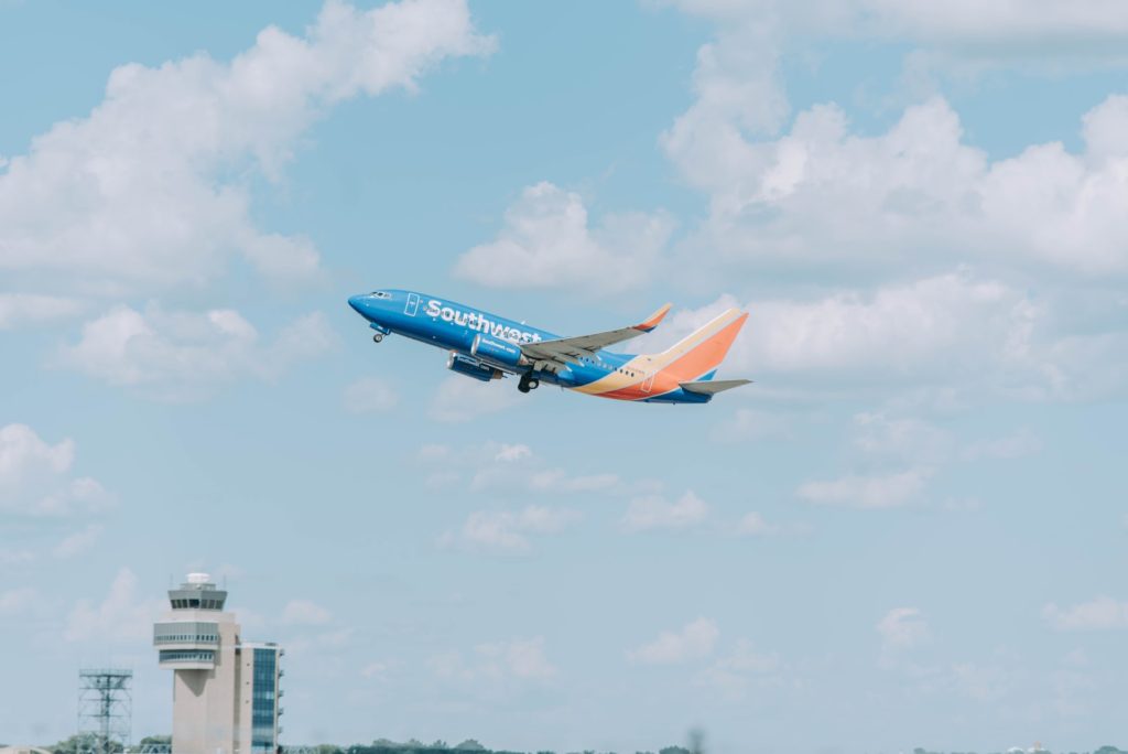 Photo of a Southwest Plane