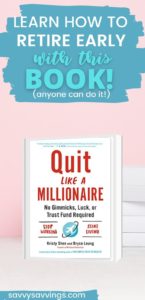 Quit Like a Millionaire Book Review Pin1