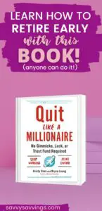 Quit Like a Millionaire Book Review Pin2