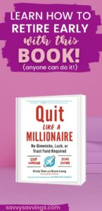 Quit Like a Millionaire Book Review Pin2