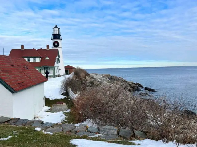 photo of lighthouse in Maine